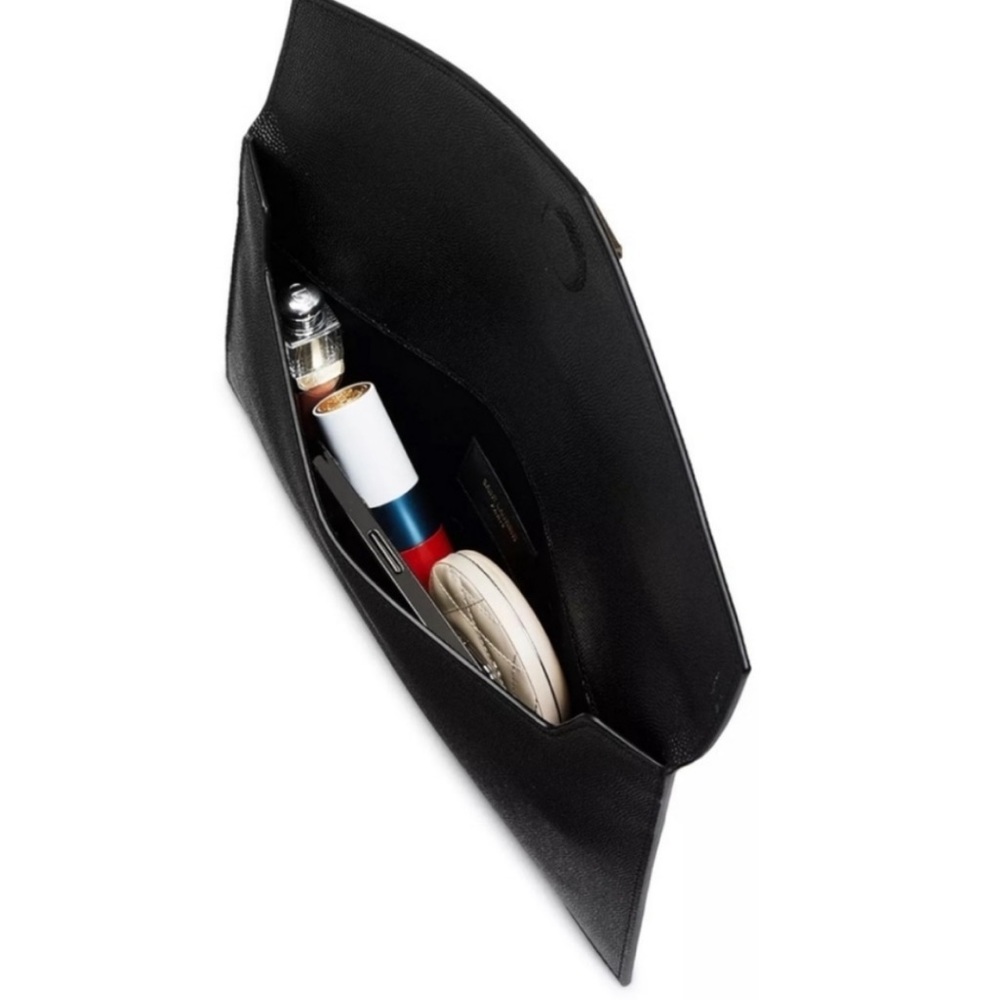 Authentic Ysl Uptown Pouch With Insert & Purse Ch… - image 8